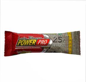 Батончики протеїновий Power Pro Protein Bar Lady Fitness 25% 20x50g Power Pro (Style) (1089-4820113922671)