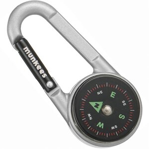 Брелок Munkees 3135 Compass with Thermometer Silver (1012-3135-SV)