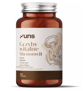 Екстракт грибів UNS Vitamins Shroomvit 45g (1086-2022-10-2716)