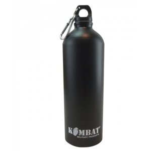 Фляга алюмінієва Kombat UK Aluminium Water Bottle 1000 ml Чорний (1000-kb-awb1000-blk)