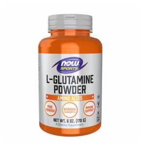 Глютамін Now Foods L-Glutamine Powder 170g (1086-2022-10-2553)