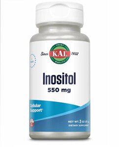 Інозитол KAL Inositol 550mg 4oz (1086-2022-10-1000)