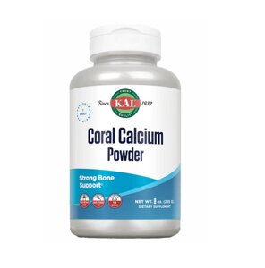 Кальцій KAL Coral Calcium Powder 1000mg 8oz (1086-2022-10-1003)