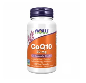 Коензим Now Foods CoQ10 30mg 120 vcaps (1086-2022-10-0097)