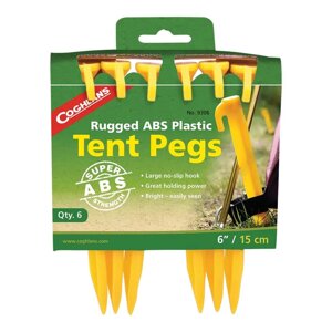 Кілочки для намету Coghlans ABS Tent Pegs 6 6 Pack (1053-CHL. 9306)