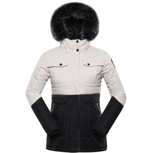Куртка Alpine Pro Egypa S Бежевий/Чорний (1054-007.018.0073)