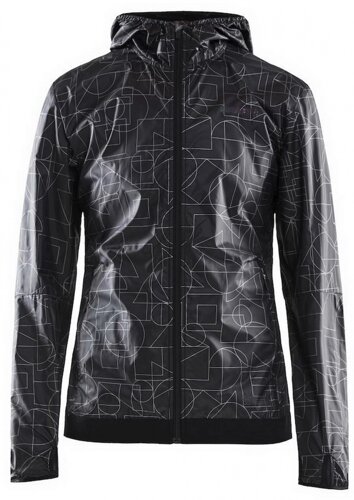 Куртка Craft Lumen Wind Jacket Woman XS Чорний (1068-1907683 XS 155999)