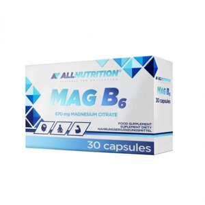 Магній Allnutrition MAG B6 30caps (1086-100-89-8266608-20)