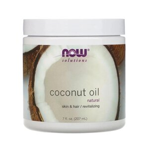 Олія кокосова Now Foods Coconut Oil 207 ml natural (1086-100-81-5668999-20)