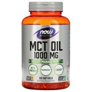 Олія Now Foods MCT Oil 1000 mg 150 sgels (1086-2022-10-0072)