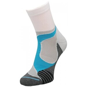 Шкарпетки comodo RUN4 39-42 M білий/синій (COMO-RUN-4-03-3942)