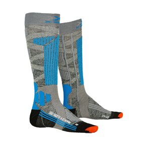 Шкарпетки X-Socks Ski Rider 4.0 Women 37-38 Сірий/Блакитний (1068-XS-SSKRW19W 37-38 G2)