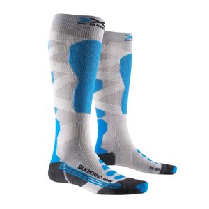 Шкарпетки X-Socks Ski Silk Merino 4.0 Women 35-36 Сірий/Блакитний (1068-XS-SSKMW19W 35-36 W0)