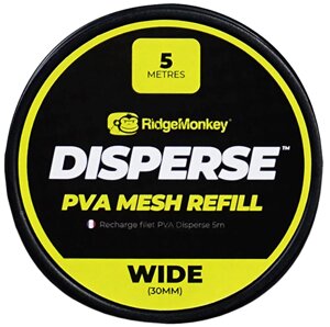 Пва-сітка RidgeMonkey Disperse PVA Mesh Refill Wide 5m 30mm (1013-9168.05.23)