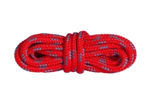 Шнурівки mountval 150 cм червоний/сірий (MOUNT-SHNUR-redgray-150)