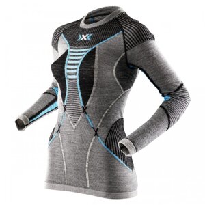 Термокофта X-Bionic Apani Merino By X-Bionic Fastflow Lady Shirt XS Сірий (1068-I100467 XS B284)
