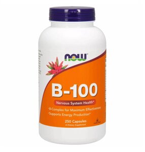 Вітаміни Now Foods B-100 250 vcaps (1086-2022-10-1414)