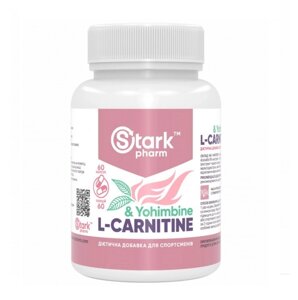 Жироспалювач Stark Pharm Stark L-Carnitine 60caps (1086-100-32-3078064-20)