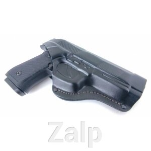 Кобура поясна (без скобі) BERETTA ELITE, М-92 (формована) від компанії Zalp - фото 1