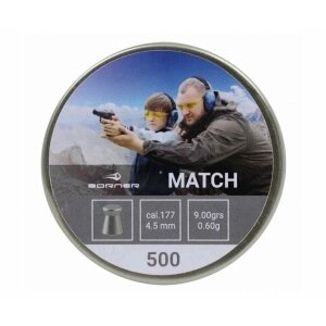 Borner Match, 4,5 мм, 0,60 гр 500 шт