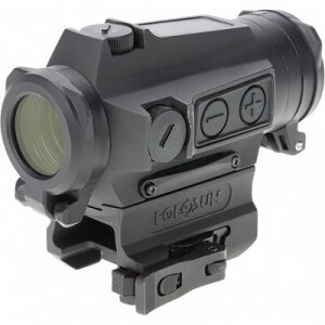 Holosun 515 Compact, 2 MOA Dot & 65 MOA Circle (Red), H 1.41in, QD mount, Titanium, Solar