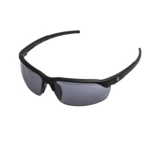 Тактичні окуляри Leupold Tracer з оправою чорного кольору та сірими лінзами