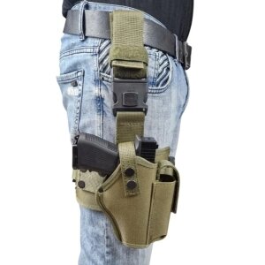 Кобура Glock-17 набедренна (oxford хакі 600-D)