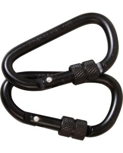 Карабін 1шт KOMBAT UK Carabiner Locking 8 мм