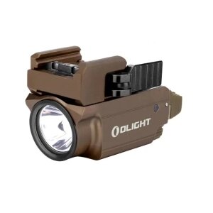 Ліхтар з ЛЦУ Olight Baldr Mini Green Laser Desert Tan