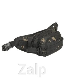 Сумка на пояс KOMBAT UK Summit Waist Bag мультикам чорний від компанії Zalp - фото 1