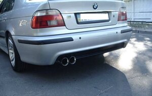 Дифузор (юбка) задній для BMW E39 M5 під один вихлоп