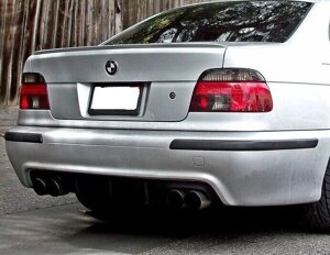 Дифузор (спідниця) задній для BMW E39 M5 з ребрами