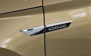 Хромовані накладки на крила Skoda Kodiaq (2016-