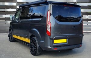 Спойлер на Ford Transit розпашонка ABS-пластик (2012-