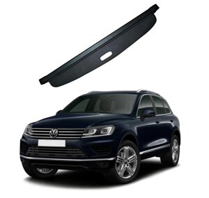 Задня накладка (шторка, полка) багажника Volkswagen Touareg 2 (10-18 р. в.)