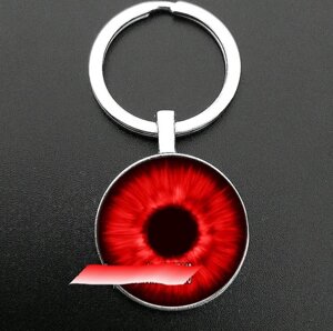 Брелок для ключів всевидяче око червоне або кулон на шию