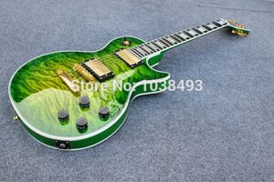 Електрогітара Gibson Les Paul Custom Brown Green China