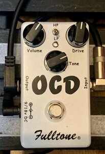 Гітарна педаль ефектів овердрайв Fulltone OCD Overdrive для електрогітари