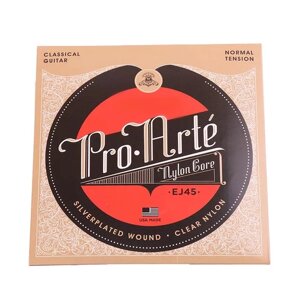 Струни d'addario ej45 028-043 НЕЙЛОНОВІ СЕРЕБРЕНІ для класичної гітари