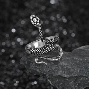 Жіноче кільце ріжутерія змія лусочка без розміру