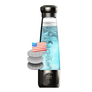 Елегантна воднева пляшка Doctor-101 Angelic на 280 мл. Генератор водневої води з мембраною DuPont для будь-якого типу