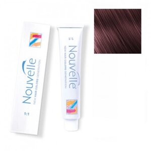 Крем-фарба для волосся Nouvelle Hair Color 5.62 світлий червоний