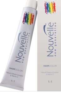 Крем-фарба для волосся Nouvelle Hair Color 7.53 каштан 100 мл