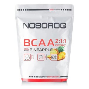 Nosorog BCAA 2:1:1 ананас, 400 гр