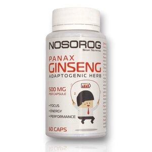 Nosorog Panax Ginseng, 60 капсули