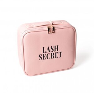 Сумка для лешмейкера Lash Secret рожева 22 * 25 * 9 см