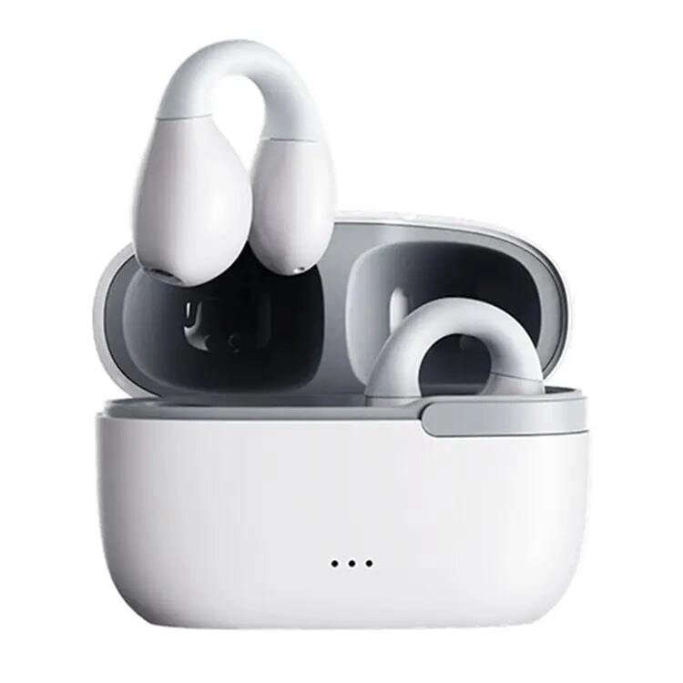 Бездротові навушники Bluetooth Remax CozyBuds W11 Clip-on White гарнітура для спорту від компанії Wondertech - фото 1