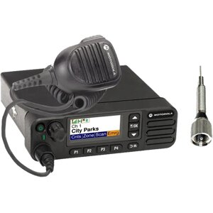 Цифрова радіостанція Motorola DM 4600e VHF з ліцензією AES 256 та антеною 50см M-150-GSA2