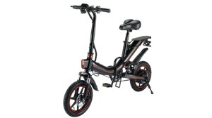 Електричний велосипед OUXI V5, 500 Вт, 48 V 30 км/год, запас ходу 80 км, чорний