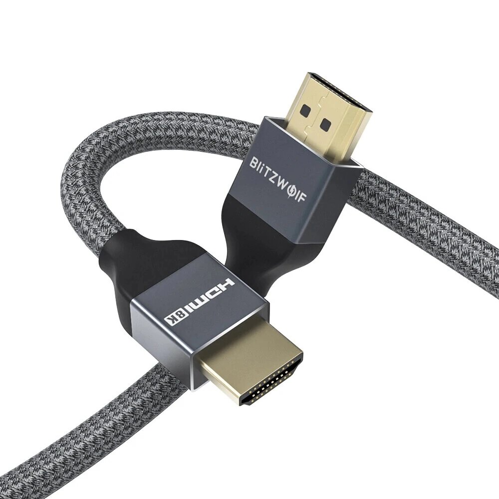 Кабель BlitzWolf HDMI-HDMI 8K v2.1 (BW-HDC5) 1 метр від компанії Wondertech - фото 1